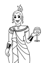 Hana Hades Lineart