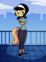 Angry Casual Kitty
