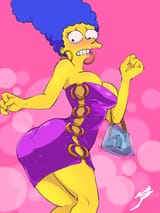 Marge Simpson by Aetherionart