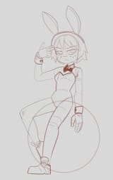 bunny kim sketch