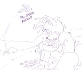 anissa redraw with rouge and tails part 2
