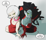 Ima and Sedusa practice colored