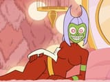 Butt Witch lounging