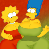 lisa_and_marge_by_3barts_deha3h2