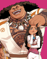 racer moana and maui
