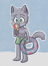 popsicle branded beach mike