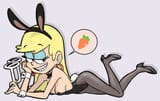 The Loud House - Leni Loud - bunny suit - carrots