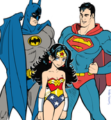 wonder woman, superman, and batman (dc and 2 more) drawn by sooperman - fd4affb23e576e76d379169d6c6fef9d