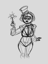 Stage Magician Rose_WiP