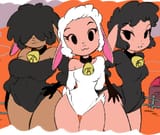 Barbara, Leggy, and Peggy