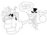 Caine is fucking PISSED