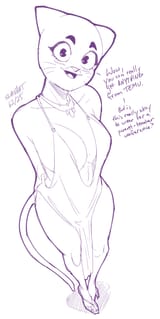 nicole watterson in a new dress