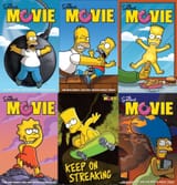 The Simpsons movie posters