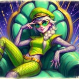 AI Space Jockey Lime Elsa (146)