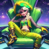 AI Space Jockey Lime Elsa (148)