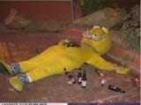 garfield is drunk 109386