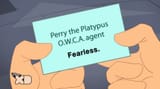 Perry&#039;s business card