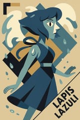 lapis lazuli geometric