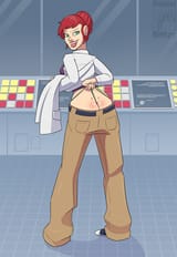 april lab coat thing