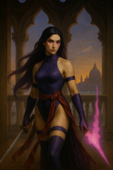 psylocke painterly 1