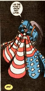 cap love flag