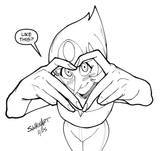 pearl looking up at you 1