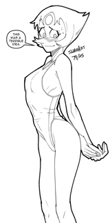 pearl in a one piece inks
