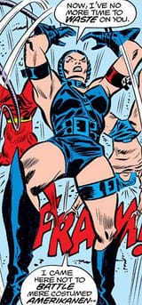 Warrior-Woman-Kriegerfrau-Marvel-Comics-Invaders-o