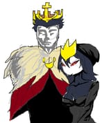 king anon and queen octavia