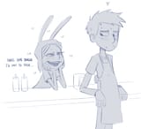 Louise Belcher Logan Bush Comic