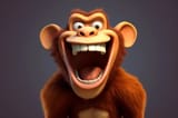 3d-cartoon-laughing-monkey-character-ai_894067-4377