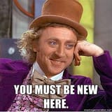 You Must Be New Here
