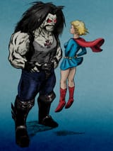 Supergirl Meets Lobo