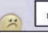 Sad at the computer