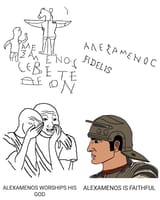 alexamenos is faithful