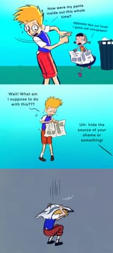 Lewis Robinson Franny Framagucci Comic by elioli-art