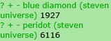 Peridot vs BD