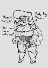 Dex the percussionist bard
