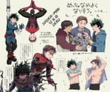 __midoriya_izuku_spider_man_peter_parker_and_ned_leeds_boku_no_hero_academia_and_3_more_drawn_by_m_yofukashi__sample-4f5a86d6459550a61fad1f28e51de269