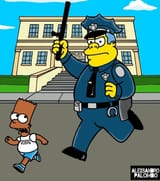 George Floyd Simpsons