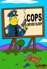 Cops never sleep