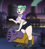 Odalia blight indstries pinup poster
