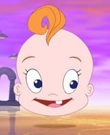Giant Floating Baby Head