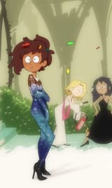 Calamity trio dress