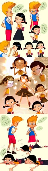 Lewis Robinson Franny Framagucci comic by elioli-art