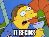 It begins