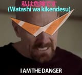 I AM THE DANGER