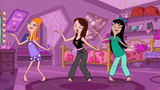The girlies dancing