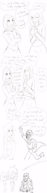 Kappa Mikey Lily Mitsuki Comic by dashflashy-arts