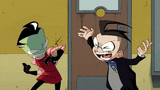 Zim gets tired of Dibs shit and large head